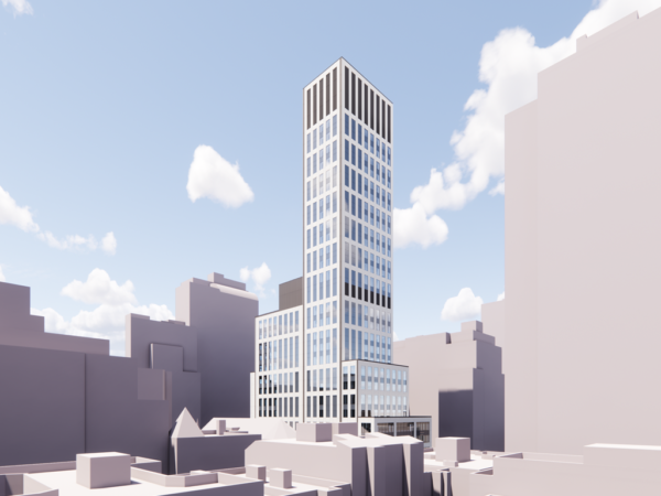 Lendlease, Extell Top Out Manhattan MOB Tower