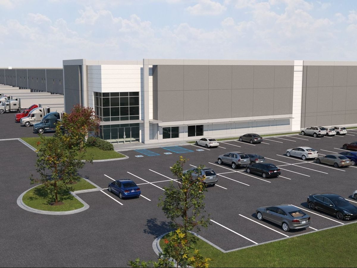 Rendering of Post Oak Logistics Park