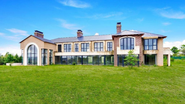 Unfinished Mega Home With A 40-Car Subterranean Garage