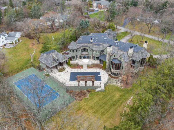 Michigan Home Comes With An Indoor Basketball Court
