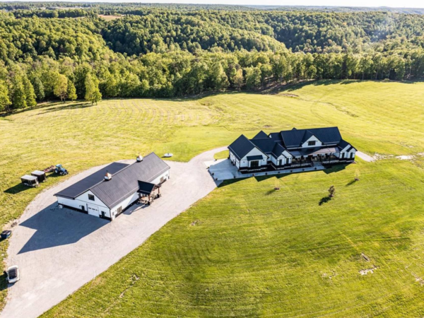 45 Acre Estate In Kentucky With Main House And Barndominium