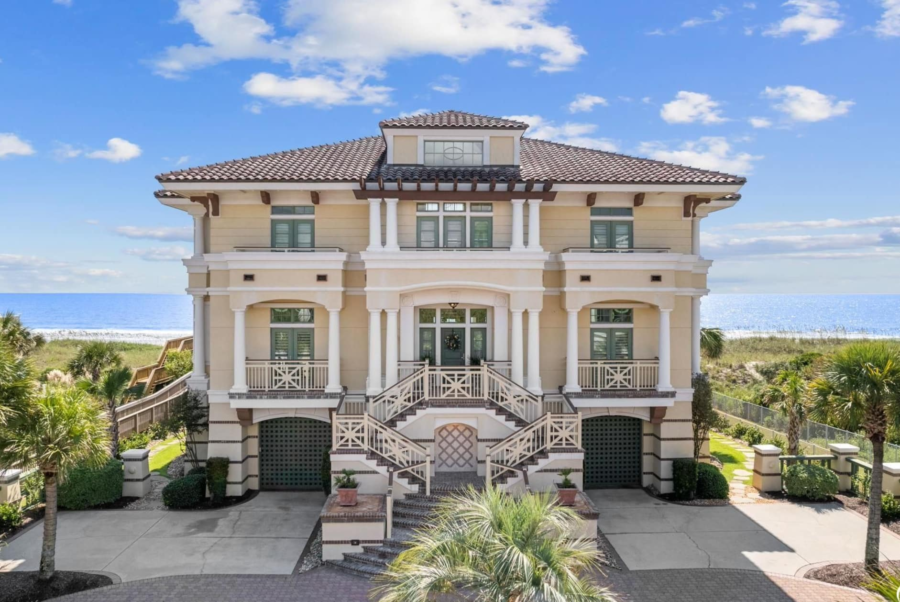 Oceanfront Home In Myrtle Beach, South Carolina