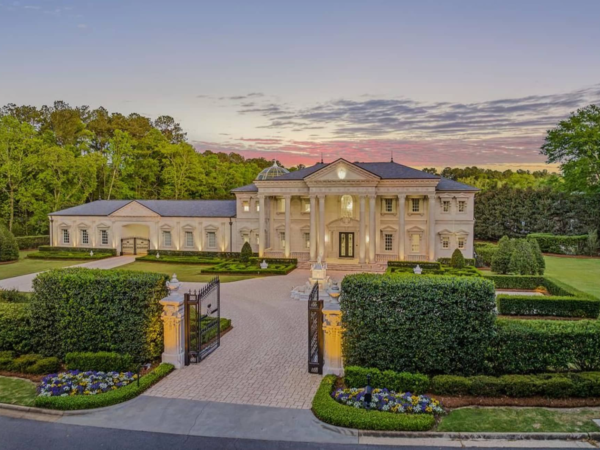Neoclassical Style Stone Home Lists For .9 Million In Alabama