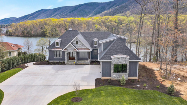 Lakefront New Build In Virginia With Mountain Views