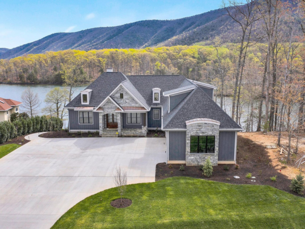 Lakefront New Build In Virginia With Mountain Views