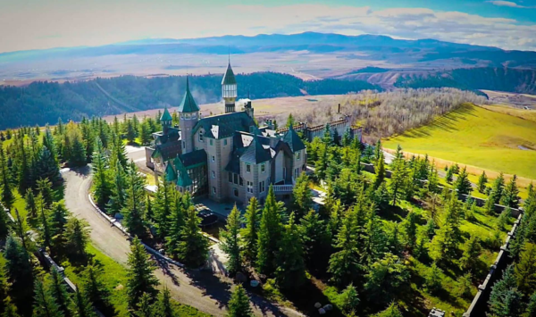 Castle On 40 Acres Lists For  Million In Wyoming