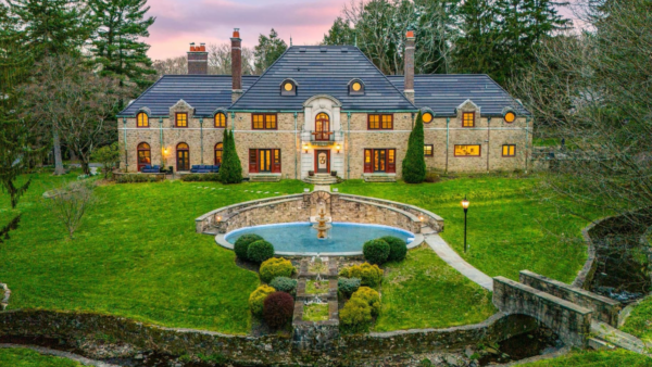 Historic Stone Home For Sale In Wynnewood, Pennsylvania