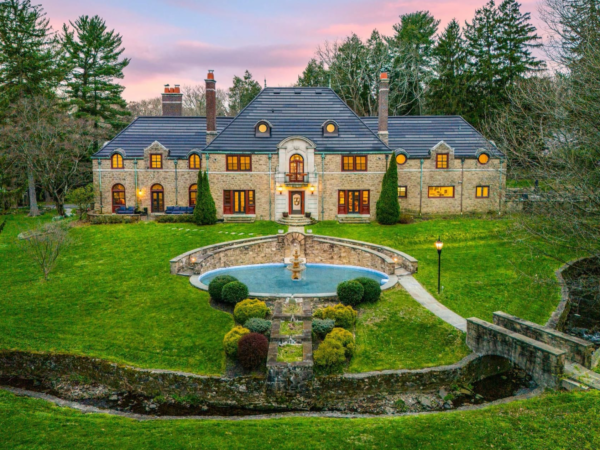 Historic Stone Home For Sale In Wynnewood, Pennsylvania