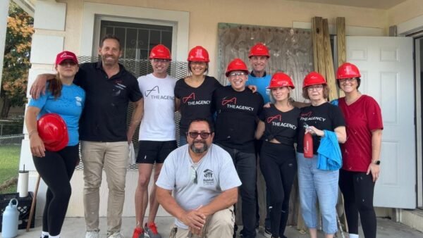 The Agency’s First Giveback Homes Build Day of 2024