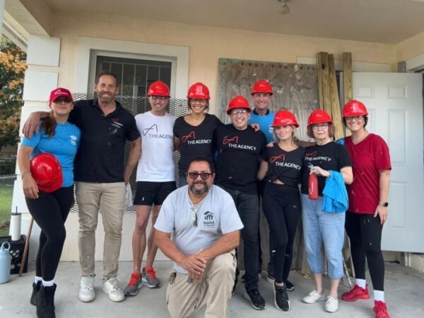 The Agency’s First Giveback Homes Build Day of 2024