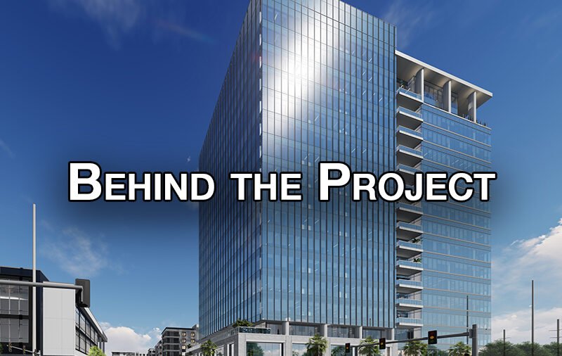 Behind Midtown East, the Largest Office Tower in Midtown Tampa