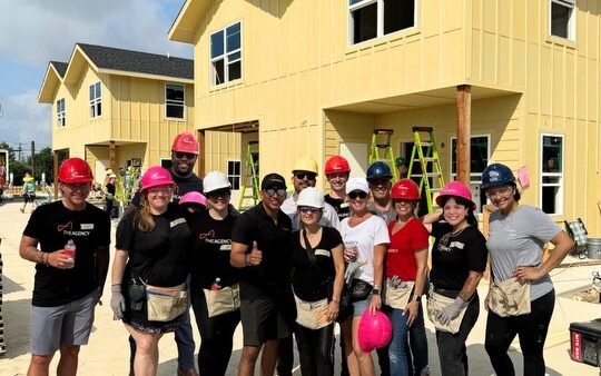 The Agency Austin Hosts Build Day with Habitat for Humanity