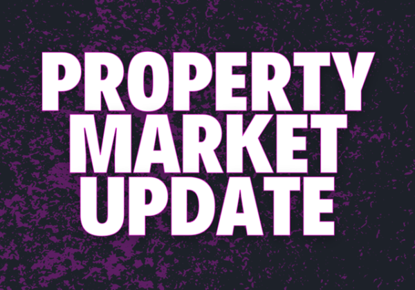 What is currently happening in the UK property market?