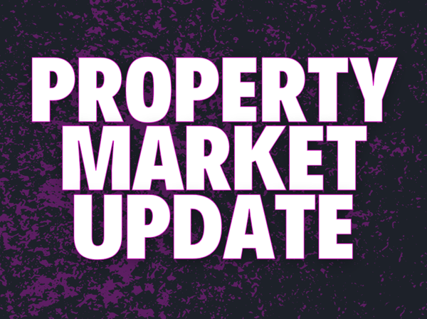 What is currently happening in the UK property market?