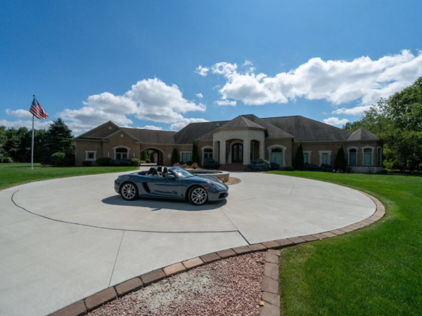 Michigan Home On 8 Acres With Attached Guest House