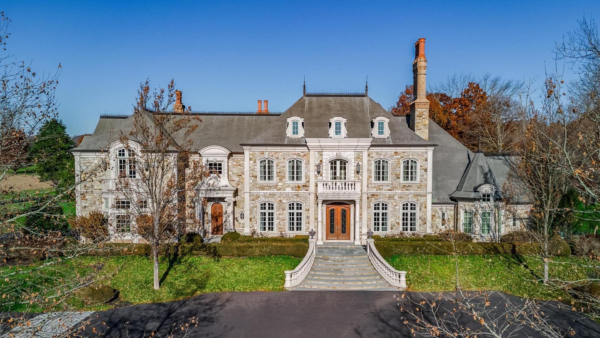French-Inspired Stone Home In New Hope, Pennsylvania