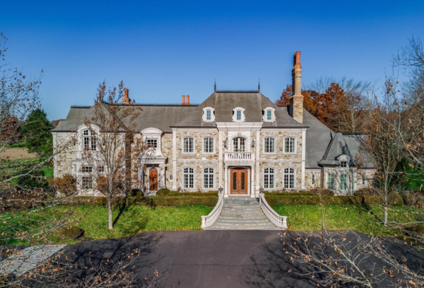 French-Inspired Stone Home In New Hope, Pennsylvania
