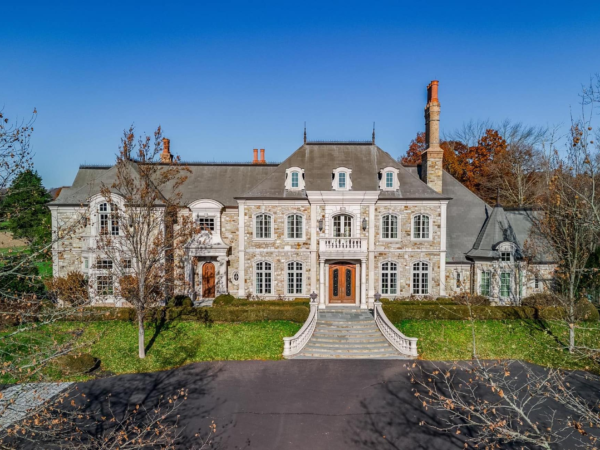 French-Inspired Stone Home In New Hope, Pennsylvania