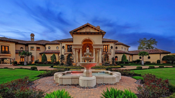 Luxurious Mediterranean Style Home In Sugar Land, Texas