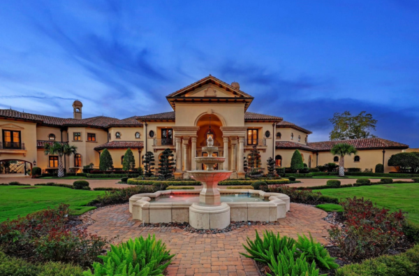 Luxurious Mediterranean Style Home In Sugar Land, Texas