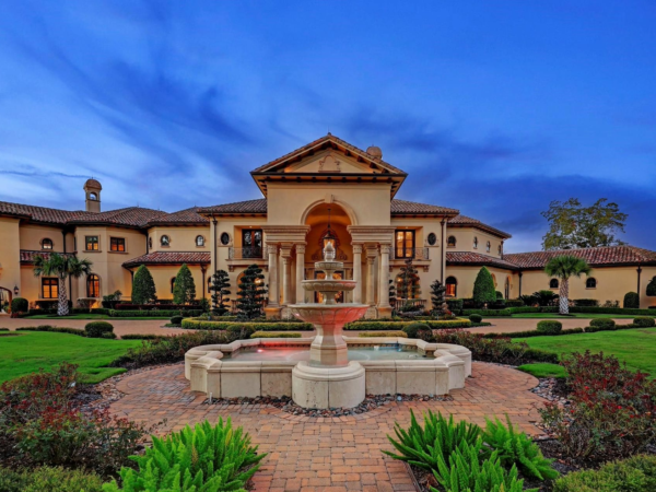 Luxurious Mediterranean Style Home In Sugar Land, Texas