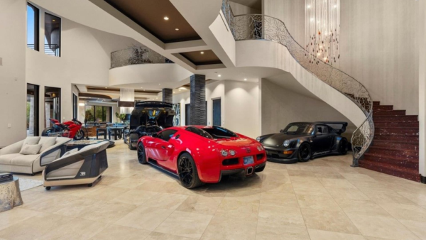 You Can Drive Your Exotic Cars Right Into This Home’s Foyer