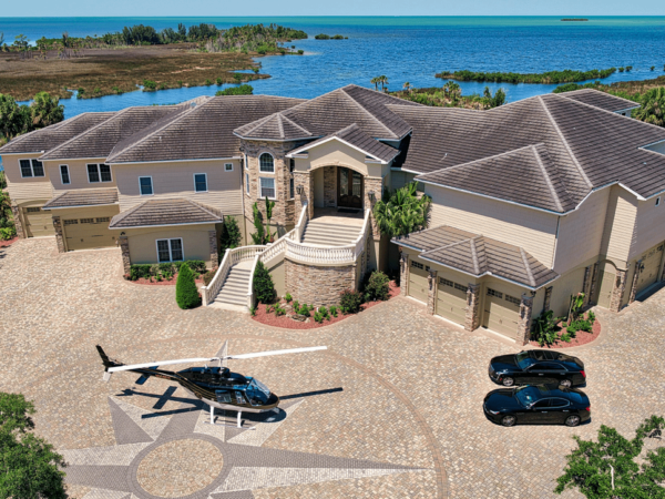 Waterfront Estate In Florida Comes With 40-Car Garage