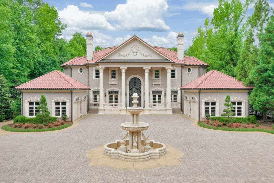 .9 Million Mediterranean Style Home In Marietta, Georgia