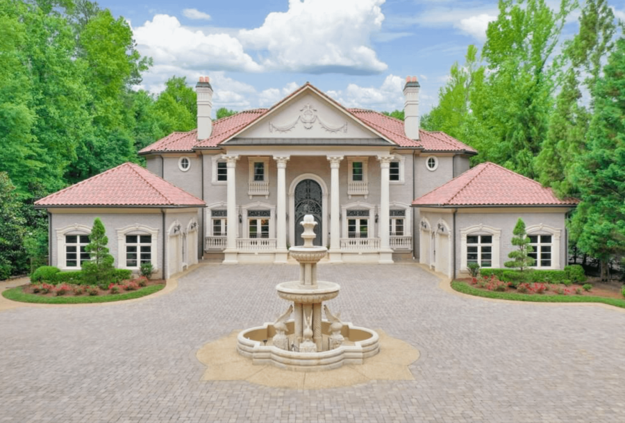 .9 Million Mediterranean Style Home In Marietta, Georgia