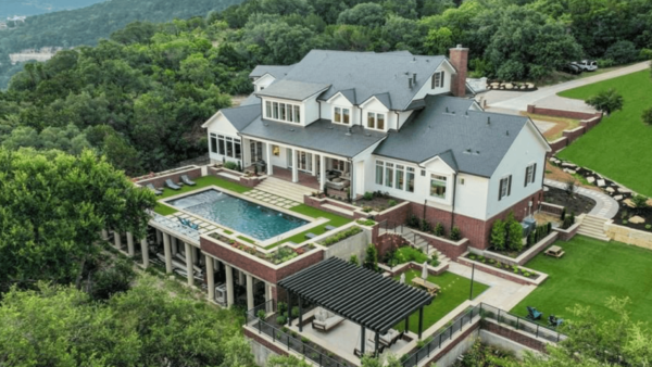 Austin, Texas Home On 5 Acres With Lake Views