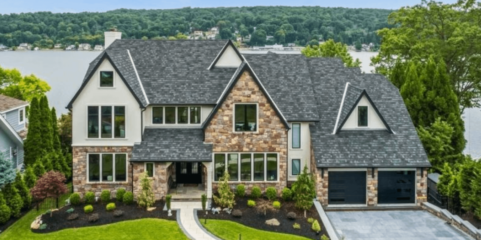 Spectacular Lakefront Home Hits The Market In New Jersey