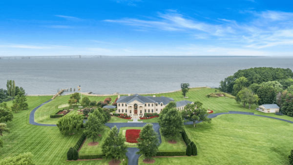 18-Acre Waterfront Estate Lists In Stevensville, Maryland