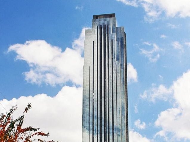 Exterior shot of Williams Tower in Houston.