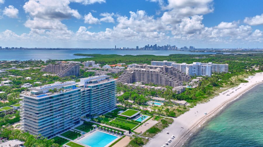 A Stylish Key Biscayne Condo with Ocean Views