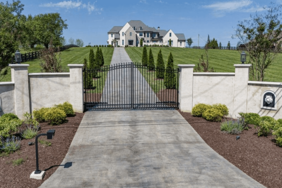 Gated Home on 5 Acres In Mount Juliet, Tennessee