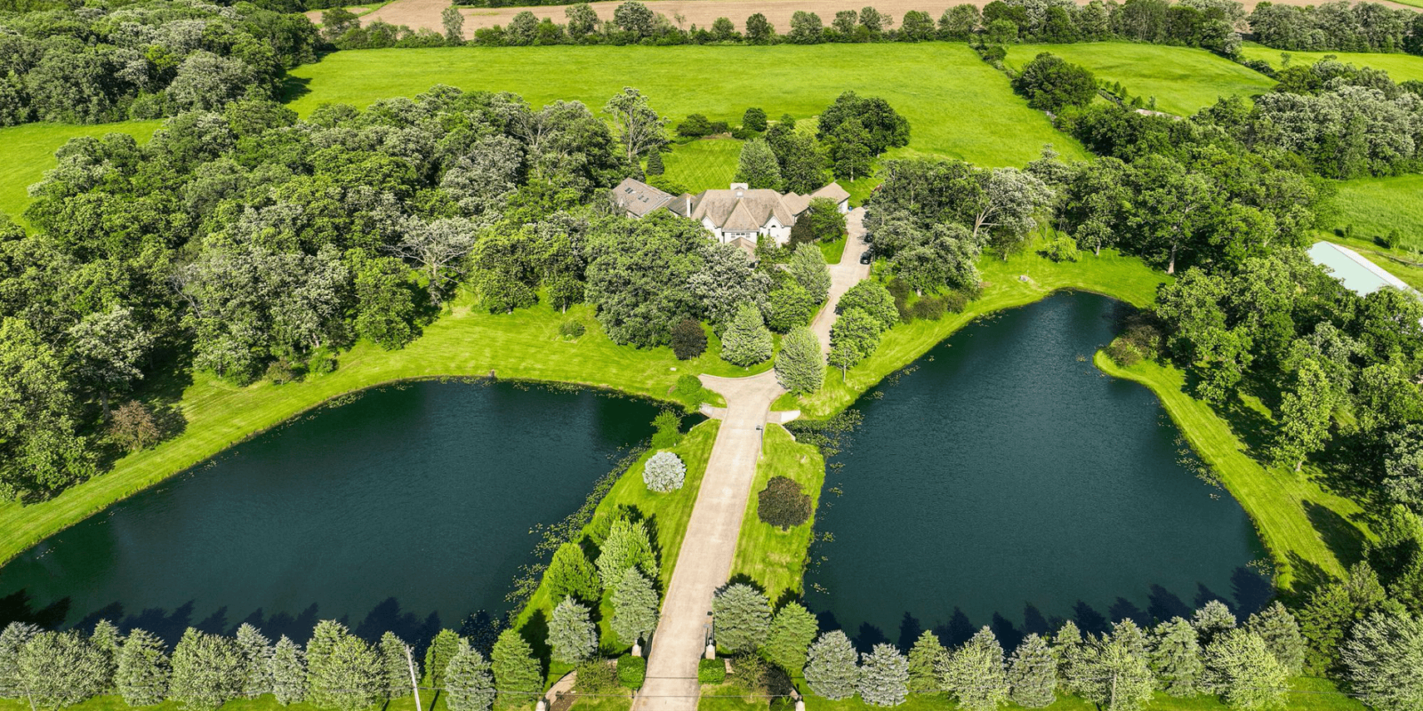 40 Acre Indiana Estate With 2 Ponds And An Indoor Pool