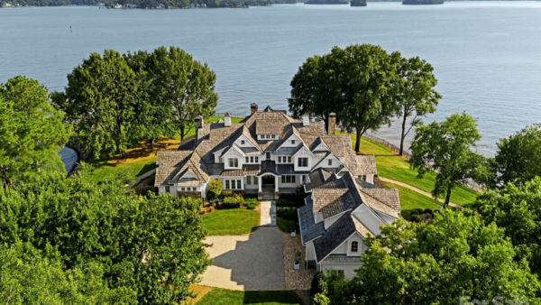 Luxury Lakefront Home Lists For  Million In North Carolina