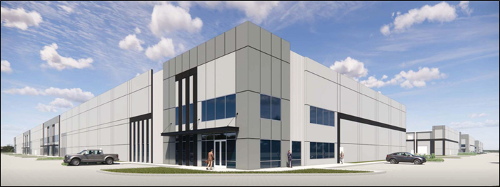 Lincoln Property Co. and Goldman Sachs are developing Waterstone, an 894,000-square-foot, four-building industrial campus in Kyle, Texas