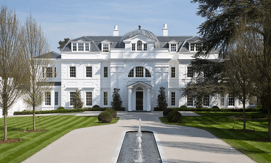 £22 Million Home In Surrey, England (PHOTOS + FLOOR PLANS)