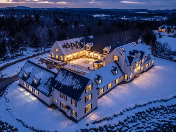 Hilltop New Hampshire Home On 9 Acres With An Indoor Pool