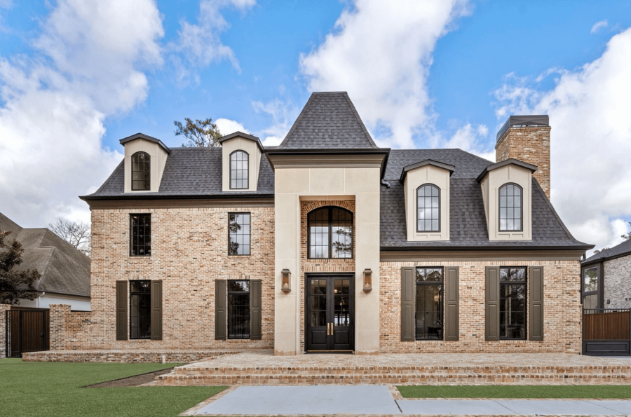 Brick & Stucco New Build In Houston, Texas (PHOTOS)