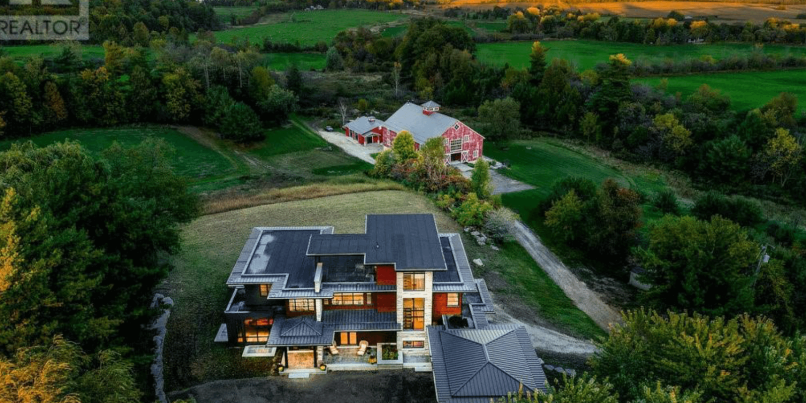 Modern Meets Rustic On 65 Acres In Ontario, Canada (PHOTOS)