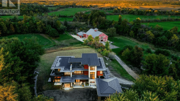 Modern Meets Rustic On 65 Acres In Ontario, Canada (PHOTOS)