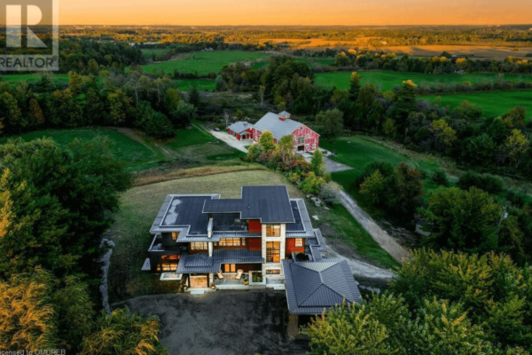Modern Meets Rustic On 65 Acres In Ontario, Canada (PHOTOS)