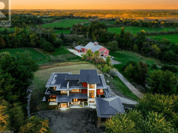 Modern Meets Rustic On 65 Acres In Ontario, Canada (PHOTOS)