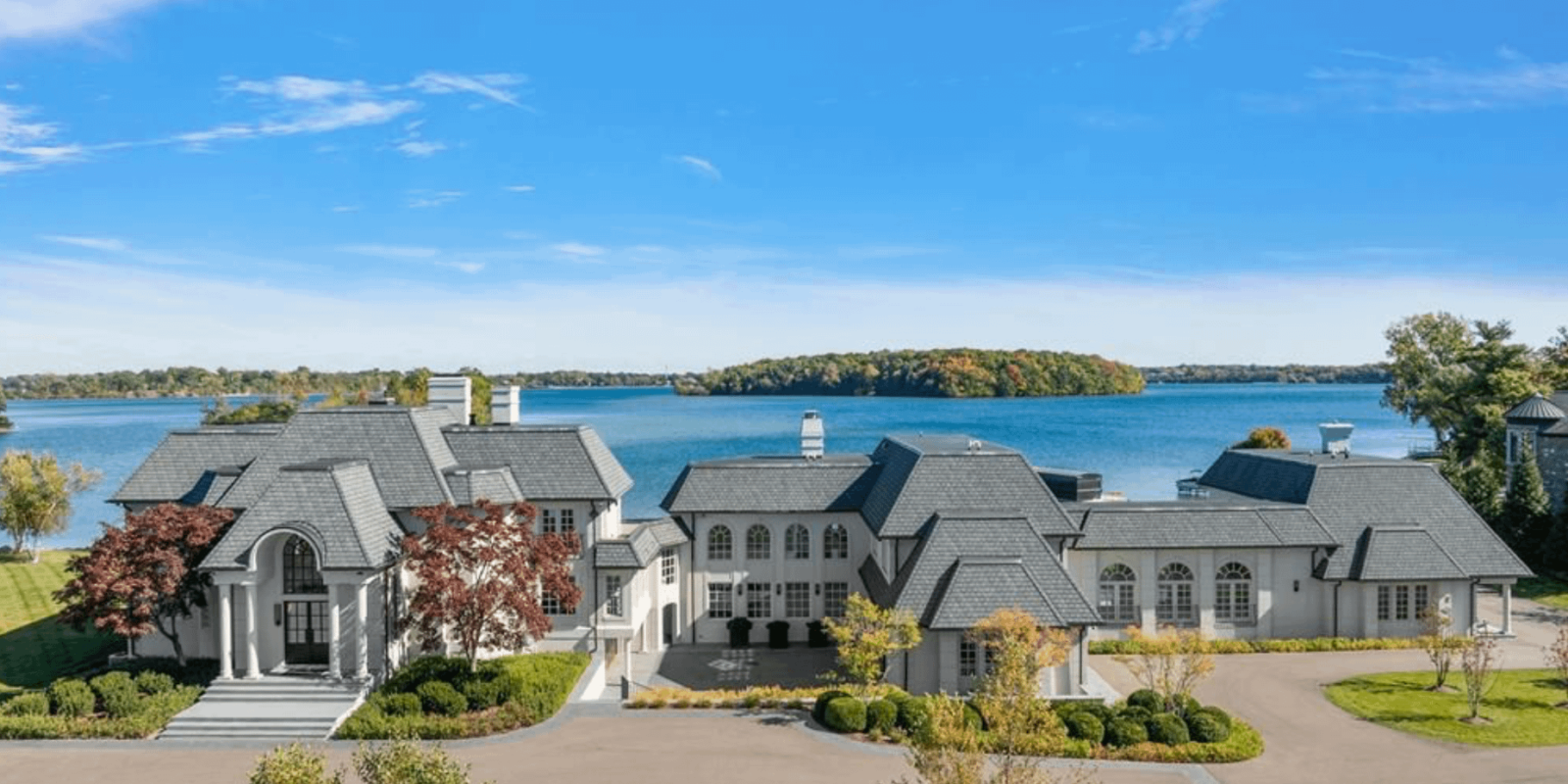 Lakefront Michigan Home On A Peninsula Lists for .9 Million