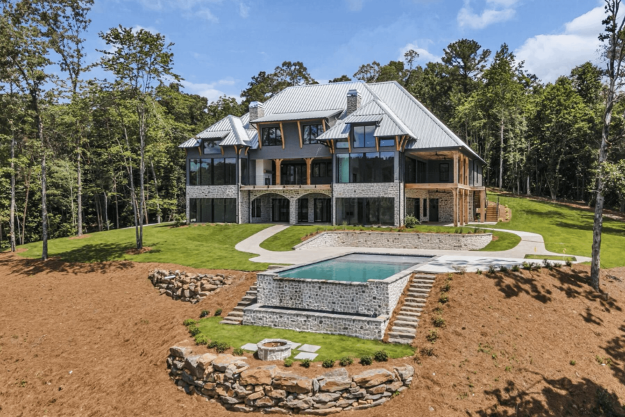 Lakefront New Build In Crane Hill, Alabama (PHOTOS)