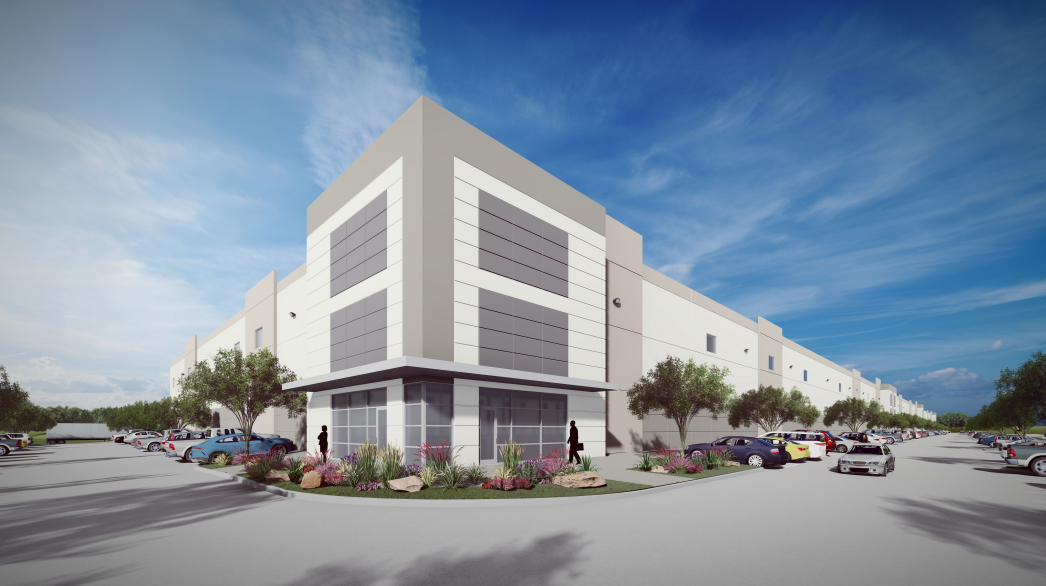 Cornerstone Commerce Center Phase I. Image courtesy of VanTrust Real Estate
