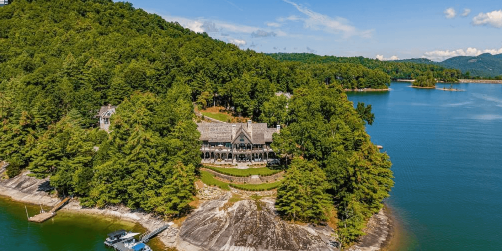 Lakefront New Build In Cullowhee, North Carolina (PHOTOS)