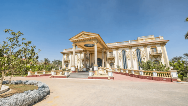 Opulent 37,000 Square Foot Mansion In Cairo, Egypt (PHOTOS)